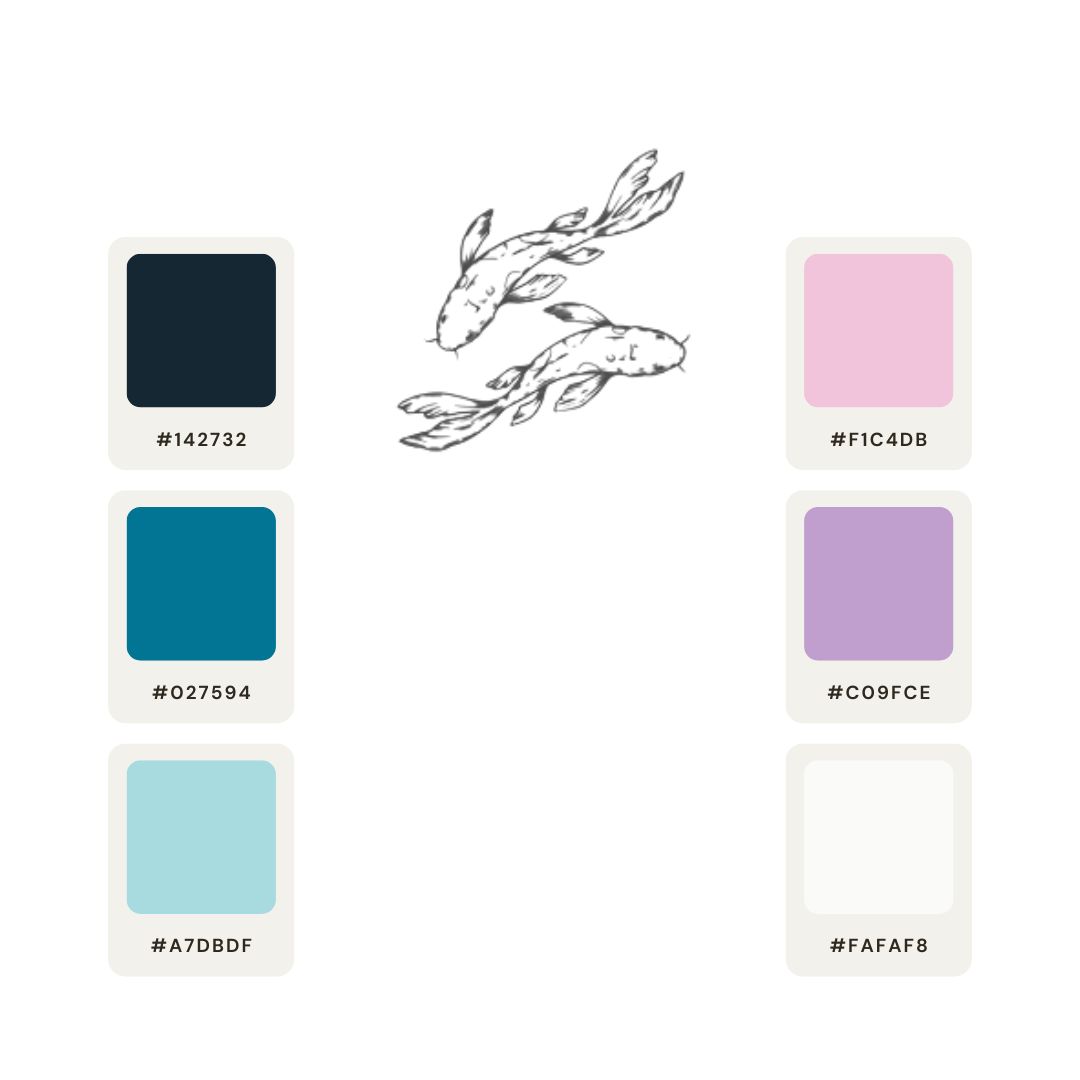 FK - Cores dos Signos: Peixes