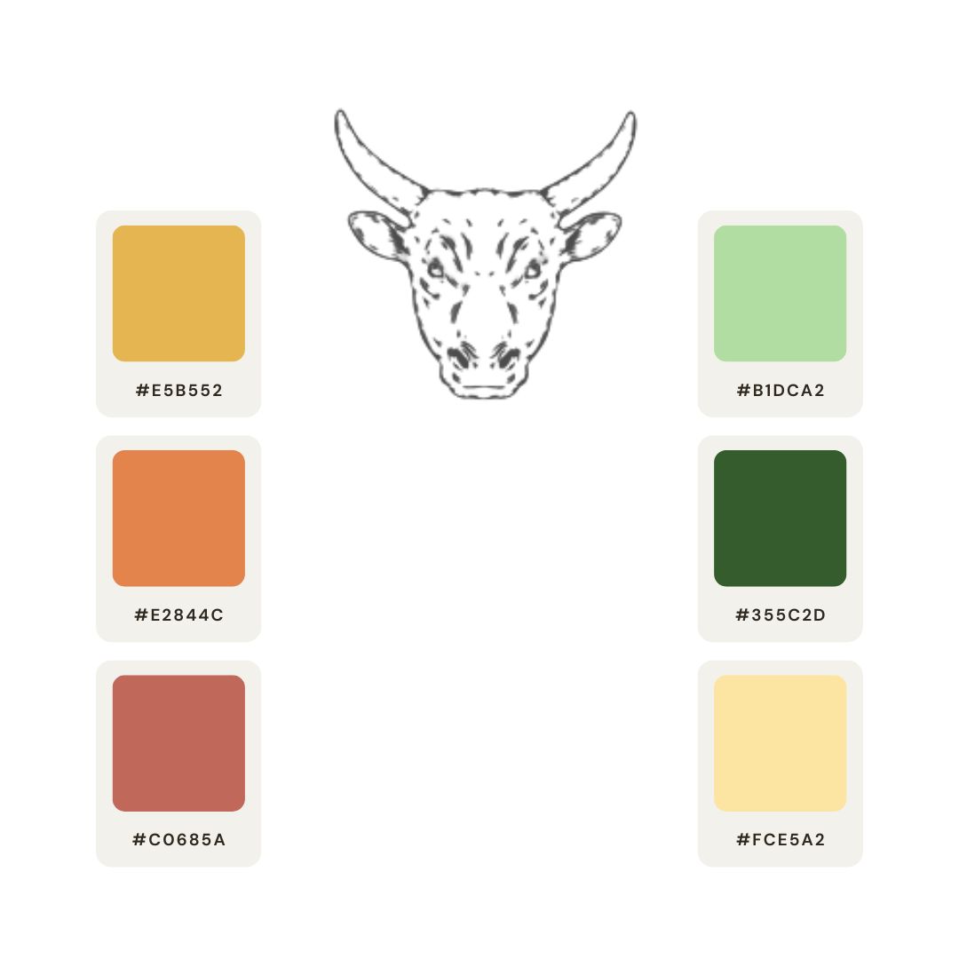 FK - Cores dos Signos: Touro